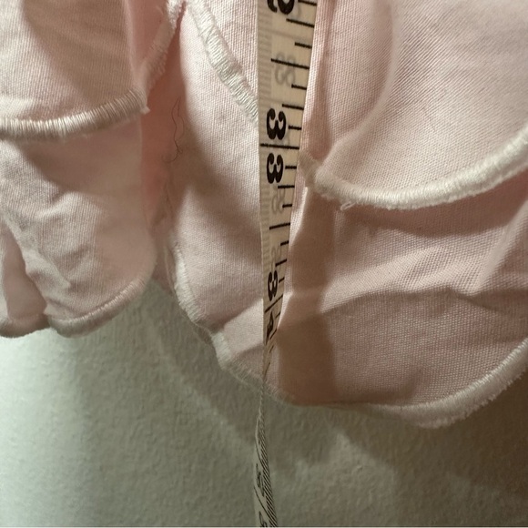 Sail To Sable Scalloped Hem Mini Dress - Pink Blush XS babyshowe preppy cotton - Picture 12 of 12